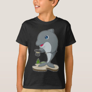 Dolphin Wizard Cylinder T-Shirt