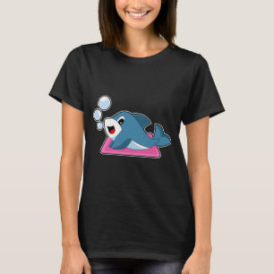 Dolphin Yoga Fitness Gymnastics T-Shirt