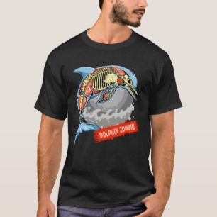 Dolphin zombie Cetacean Sea Aquatic Mammal T-Shirt