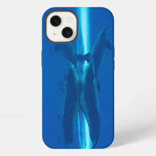 Dolphins and reflections iPhone 13 case