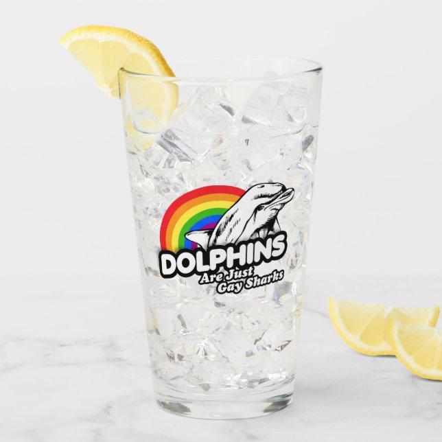 Dolphins are just gay sharks glass (Front Ice)