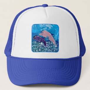 Dolphins "Art by Kids" Trucker Hat