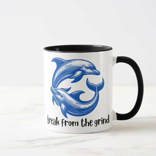 Dolphins BFTG Coffee Mug (Right)