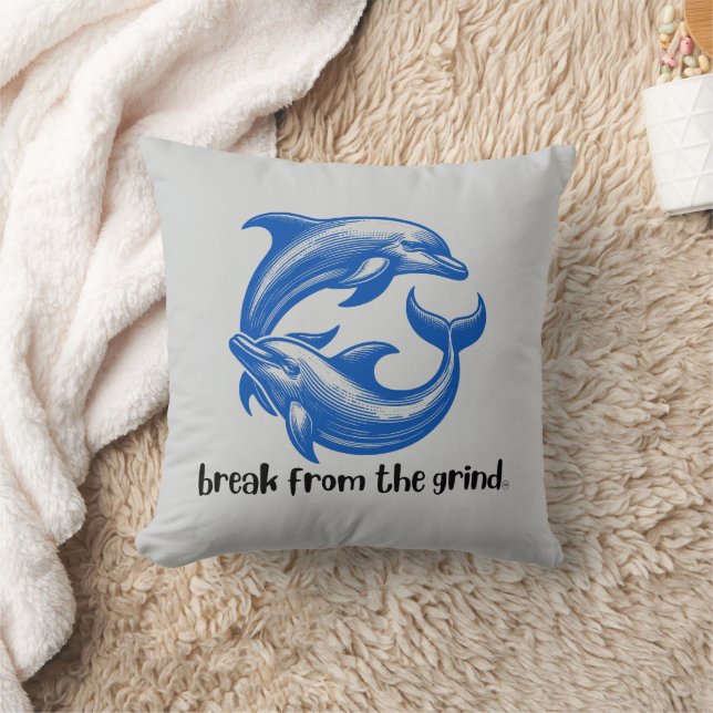 Dolphins BFTG Pillow (Blanket)
