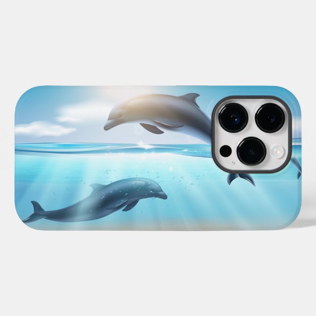 Dolphins Case-Mate iPhone case  (Back (Horizontal))