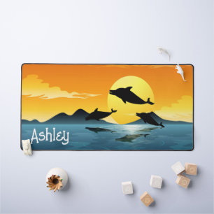 Dolphins Desk Mat