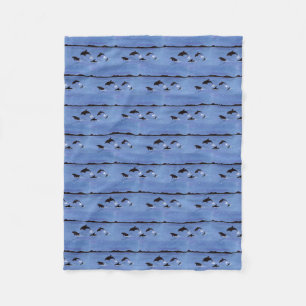 Dolphins Fleece Blanket