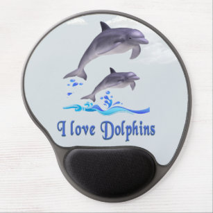 Dolphins Gel Mouse Mat