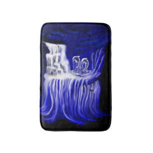Dolphins , Hand of Times Bath Mat