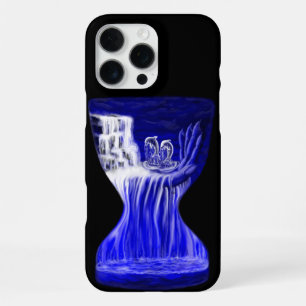 Dolphins , Hand of Times iPhone 16 Pro Max Case