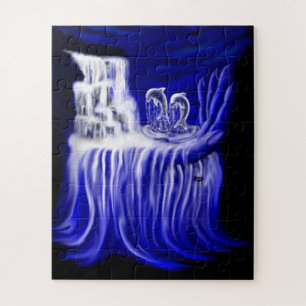 Dolphins , Hand of Times Jigsaw Puzzle
