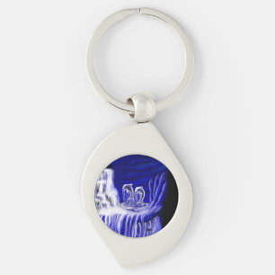 Dolphins , Hand of Times Key Ring
