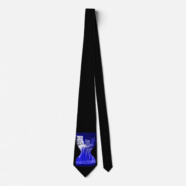 Dolphins , Hand of Times Tie (Front)