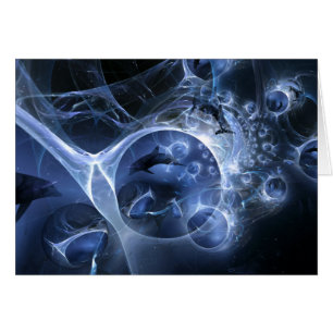 Dolphins in the Mist Card