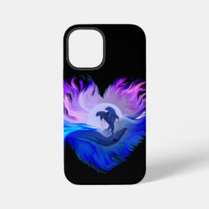 Dolphins in the Moonlight iPhone 12 Mini Case