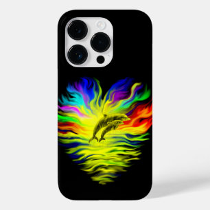 Dolphins in the Sunshine Case-Mate iPhone 14 Pro Case