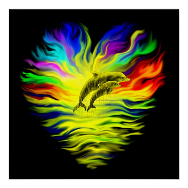 Dolphins in the Sunshine Poster (Front)