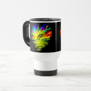Dolphins in the Sunshine Travel Mug
