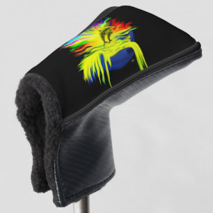 Dolphins in the Sunshine with Hand Golf Head Cover