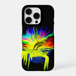 Dolphins in the Sunshine with Hand iPhone 16 Pro Case