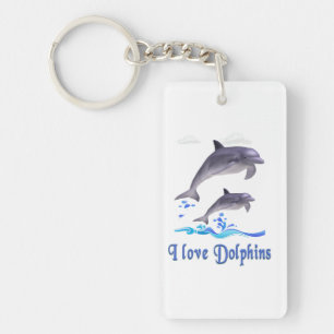 Dolphins items key ring