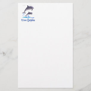 Dolphins items stationery
