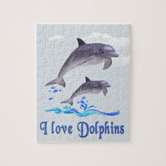 Dolphins Jigsaw Puzzle (Vertical)