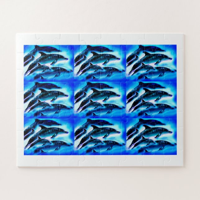 Dolphins Jigsaw Puzzle (Horizontal)