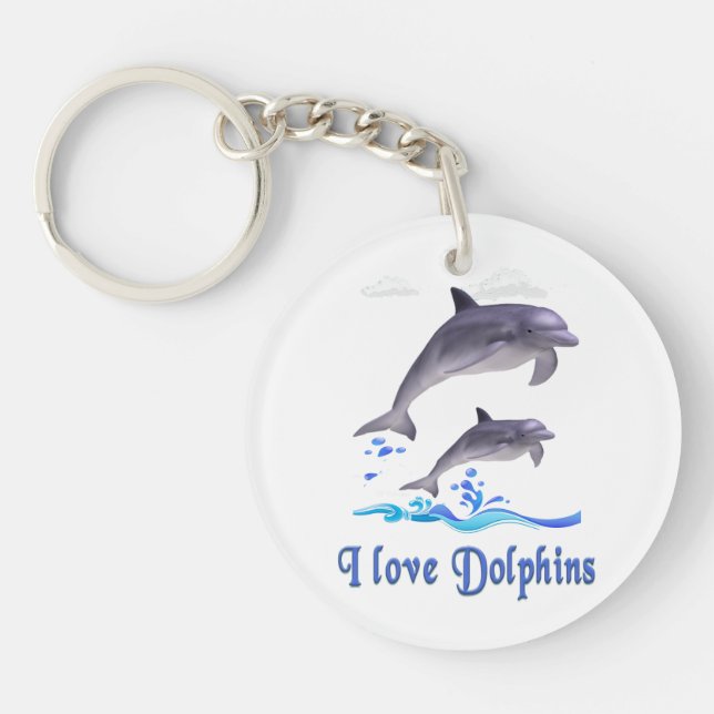 Dolphins Key Ring (Front)