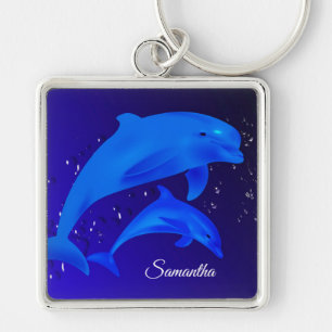 Dolphins Key Ring