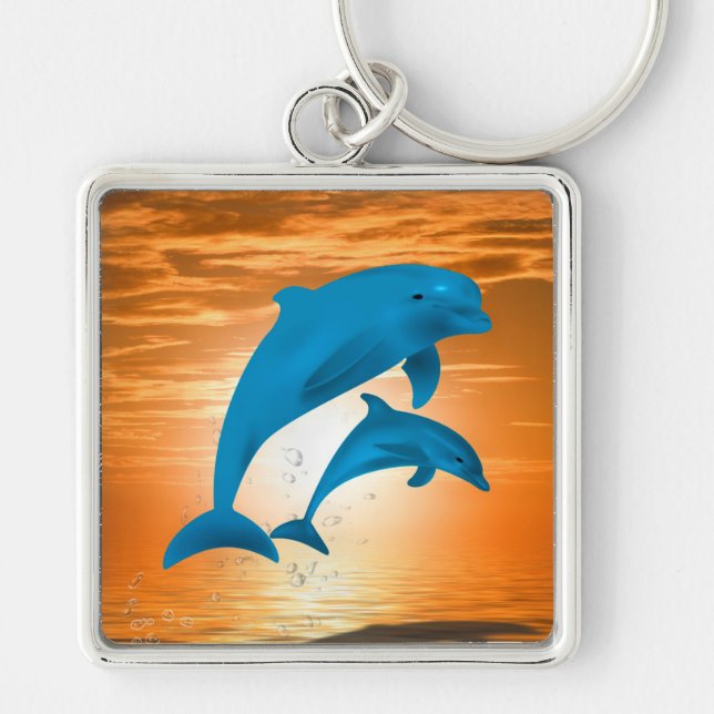 Dolphins Key Ring (Front)