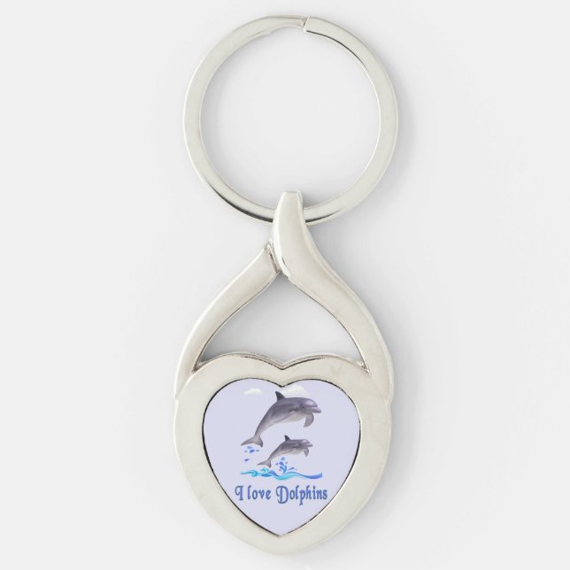 Dolphins Key Ring (Front)