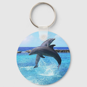 Dolphins Key Ring
