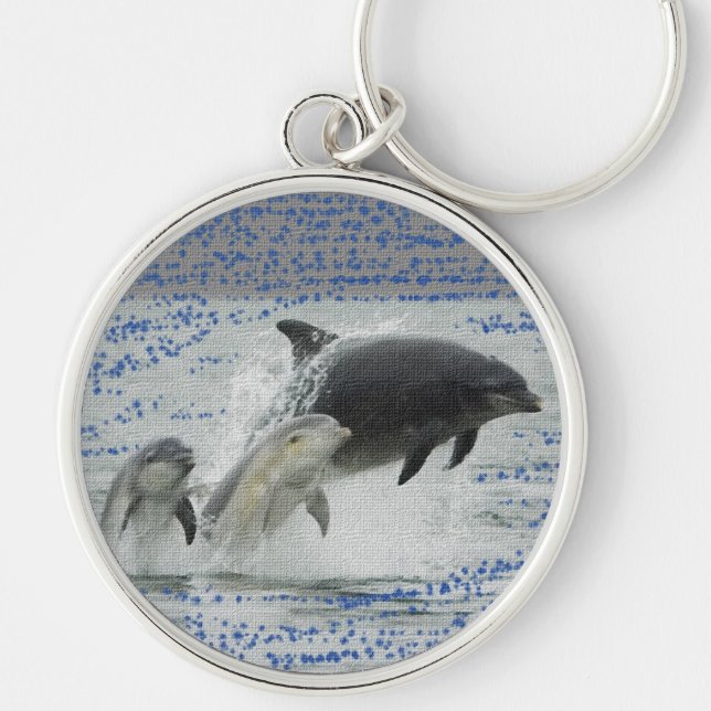 Dolphins Key Ring (Front)