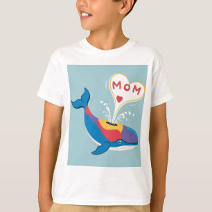 Dolphin's Love for Mum T-Shirt