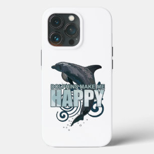 Dolphins Make Me Happy iPhone 13 Pro Case