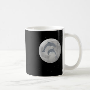 Dolphins, Moon Star Dolphins, Environmental Protec Coffee Mug