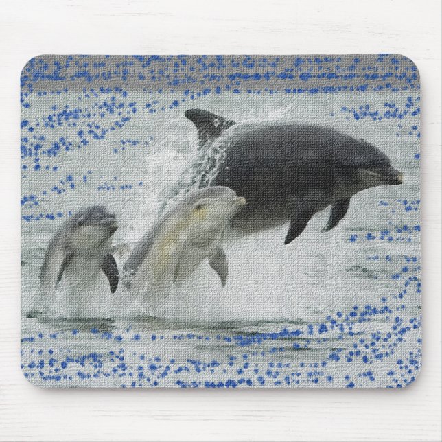 Dolphins Mouse Mat (Front)