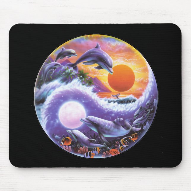 Dolphins Mouse Mat (Front)