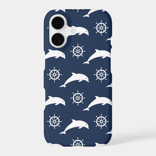 Dolphins On Parade Pattern (Back)