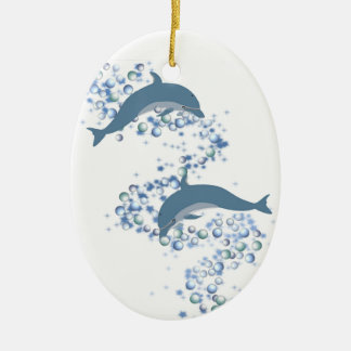Dolphins ornament