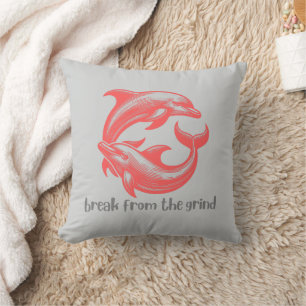 Dolphins Pillow