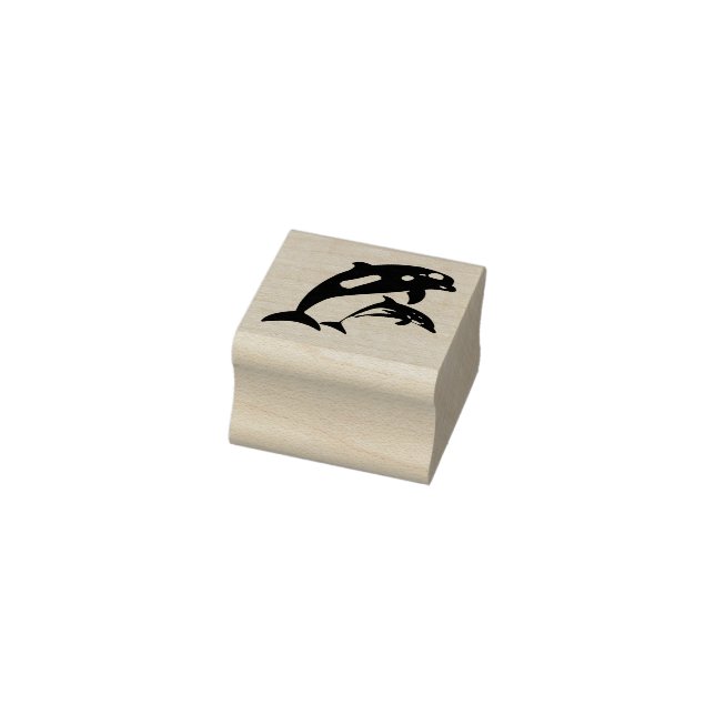 Dolphins Rubber Stamp (Stamp)