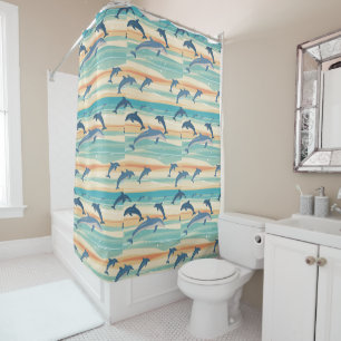 Dolphins Shower Curtain