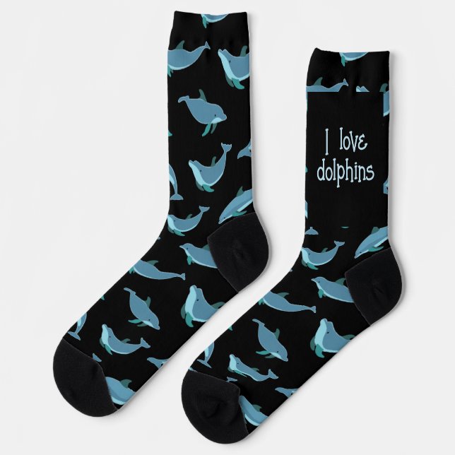 Dolphins Socks (Left)