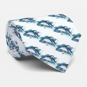 Dolphins Sports Football Basketball Baseball Tie