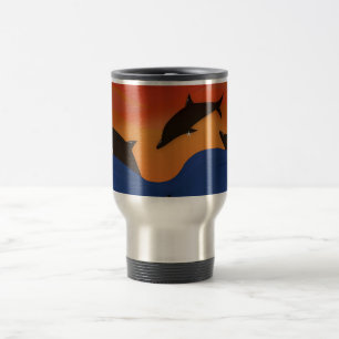 Dolphins Travel Mug