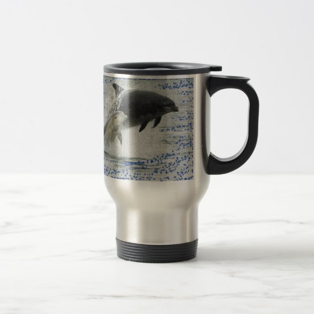Dolphins Travel Mug (Right)