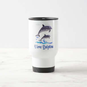 Dolphins Travel Mug