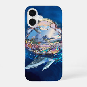 DOLPHINS UNDER THE BEACH PARTY iPhone 16 CASE